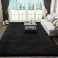 Ophanie Black Area Rug 5x7 Rugs by Ophanie