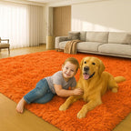 Area Rugs for Living Room, Long Shaggy Furry Carpet Plush Fluffy Carpet - Image 5