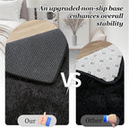 Fluffy 4x6 Area Rugs for Living Room Bedroom: Ultra Soft Shag Rug Non-Slip - Image 6