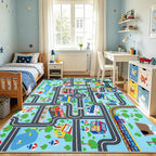 Capslpad Kids Rug Educational Learning Rug 6.6' x 9.8' Classroom Carpet Traffic - Image 5