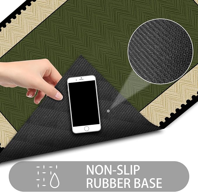 Ultra Thin Door Mat Indoor Entrance, 1/10 in Thin Door Mats - Image 4
