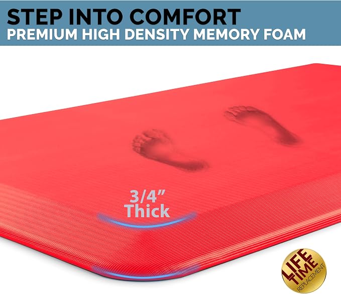 ComfiLife Anti Fatigue Floor Mat – 3/4 Inch Thick Kitchen Mats - Image 2