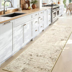 Toneed Entryway Runner Rug 2x8 for Hallway Kitchen, Washable Non-Slip Rug - Image 2
