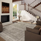 Washable Area Rugs for Living Room: 9x12 Bedroom Rug Boho Vintage Area Rug - Image 2