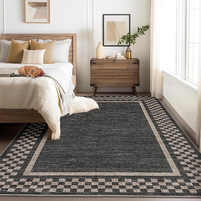 GarveeHome Washable Area Rugs 8x10 Non Slip Soft Large Living Room Rug Modern - Image 9