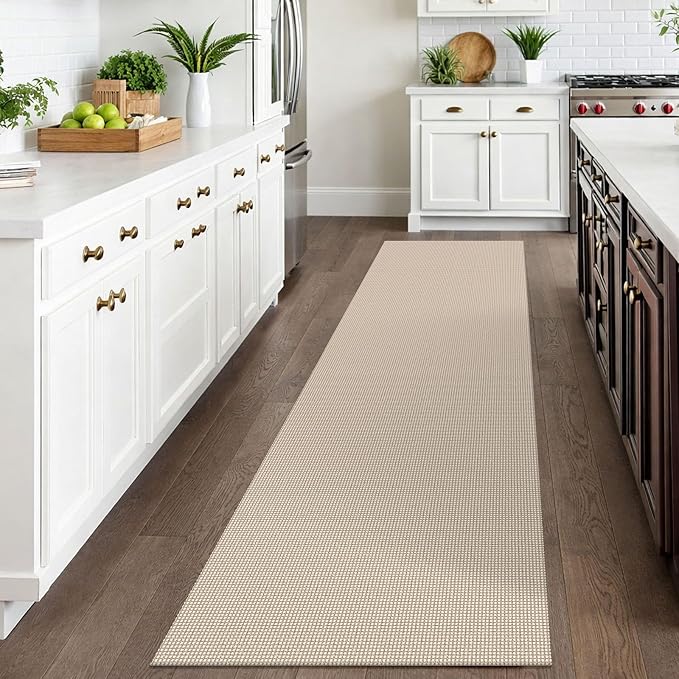 IOHOUZE Washable Runner Rug 2.6x10 Non Slip Rubber Backed Long Hallway Runner - Image 7