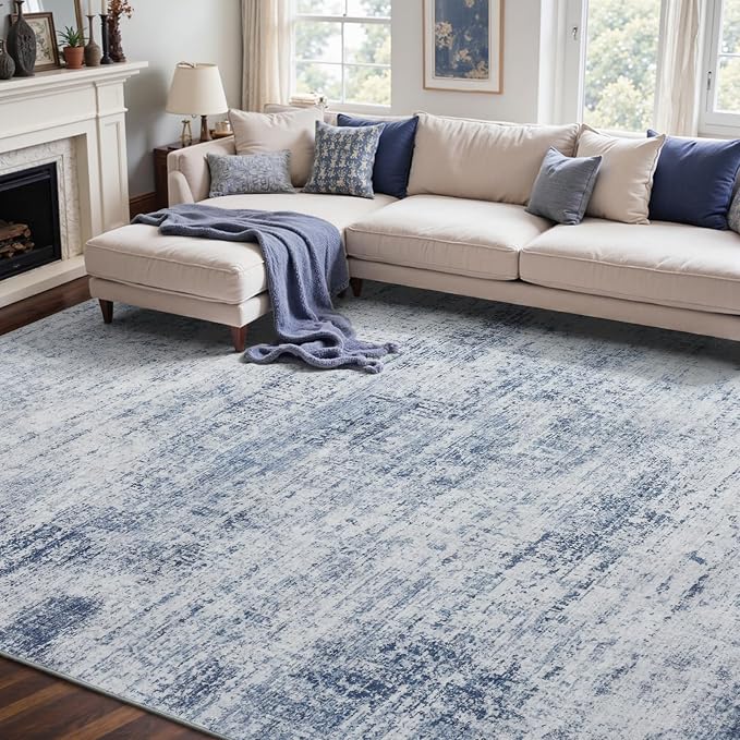 6x9 Ft Large Area Rugs for Living Room, Soft Non-Slip Washable Rugs Modern - Image 3