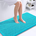 OLANLY Bathroom Runner Rugs 44x24, Soft Absorbent Chenille Bath Rugs, Rubber by OLANLY