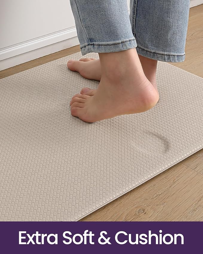 DEXI Kitchen Floor Mats Cushioned Anti Fatigue, 17x29+17x59, Standing Runner - Image 5
