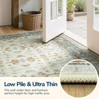 Lessymo Washable Area Rug for Living Room, 9x12 Large Rugs - Image 7