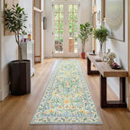 Wonnitar Washable Runners for Hallways, Boho 8ft Non Silp Extra Long Rugs for - Image 6