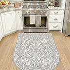 jinchan Zenith Blue Floral Area Rug - Image 4