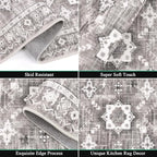 HEBE Boho Kitchen Rug Sets 3 Piece - Image 3