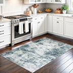 IOHOUZE Abstract Area Rug 3x5 Ft Washable Rugs - Image 2