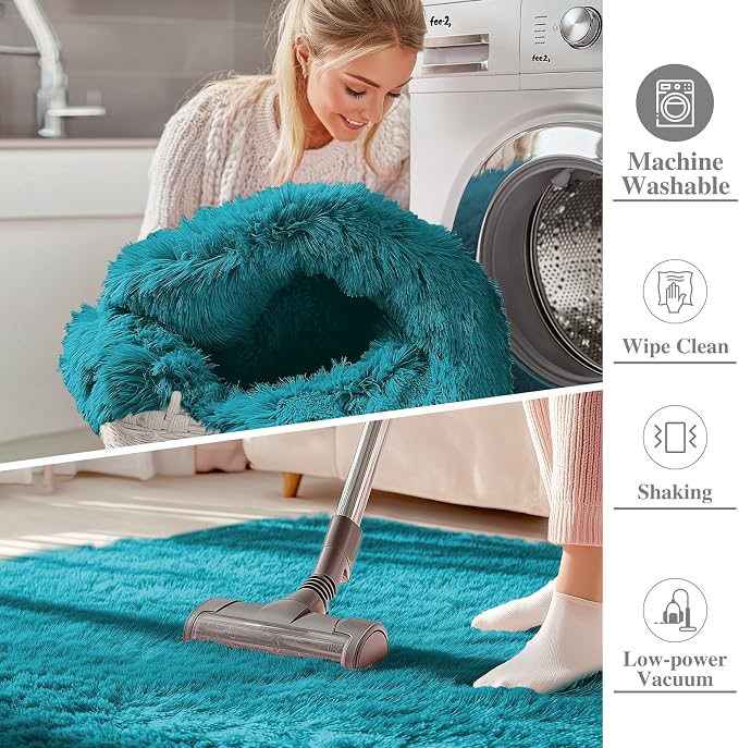 OLANLY 2x5 Machine Washable Runner Rugs - Image 2