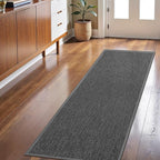 LEKEEPGO Long Door Mat 24"x59", Non Slip Door Mat Indoor Entrance, Rubber by LEKEEPGO