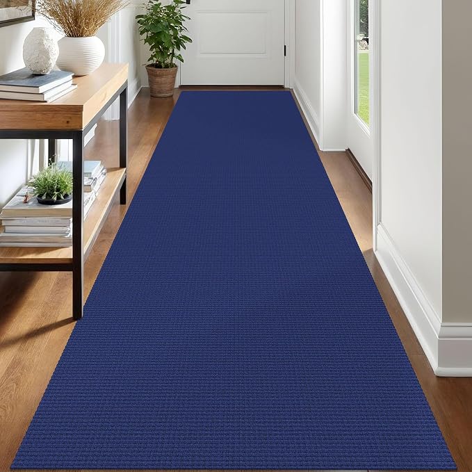 IOHOUZE Washable Runner Rug 3x12 Non Slip Rubber Backed Extra Long Hallway by iOhouze