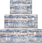 Vaukki Boho Kitchen Rug Sets 3 Pieces, Washable Kitchen Mats - Image 8