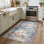 IOHOUZE Abstract Area Rug 3x4 Ft Washable Rugs - Image 2