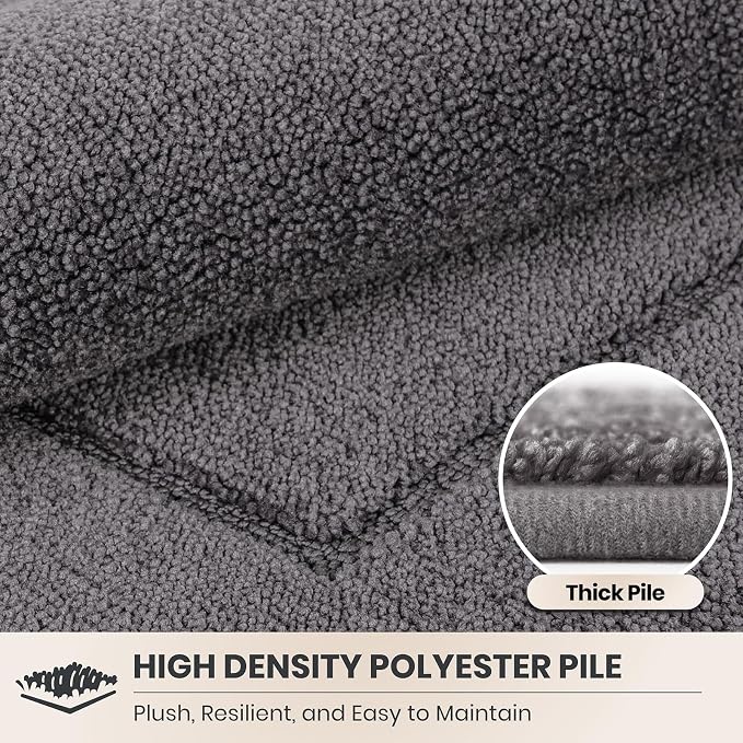 PURRUGS Dirt Trapping Door Mat 24" x 35.5", Non-Slip/Skid Machine Washable - Image 4