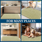 OLANLY Dog Door Mat for Muddy Paws 59x32, Absorbs Moisture and Dirt, Absorbent - Image 8