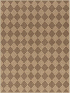 Lahome Colette Checkered Easy Jute Rug, 9x12 Washable Dining Room Rug Indoor - Image 9