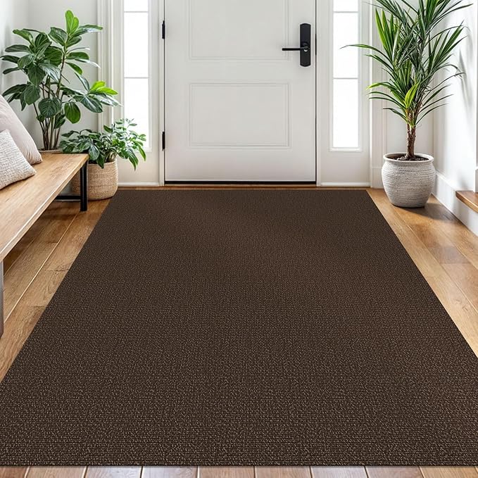 EARTHALL Washable Area Rug 4x6 Ft Non Slip Rugs by EARTHALL