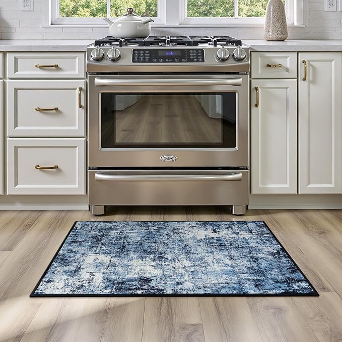 Rugflix 2x3 Entrance Rugs, Entry Rug Washable Non-Slip Stain-Resistant Low Pile - Image 3