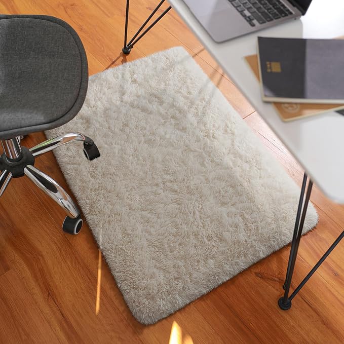 Ophanie Small Ivory Entryway Throw Rugs - Image 7