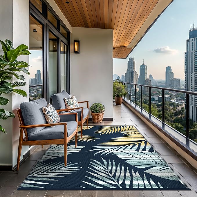 GENIMO Outdoor Rug 6' x 9' Waterproof - Image 4