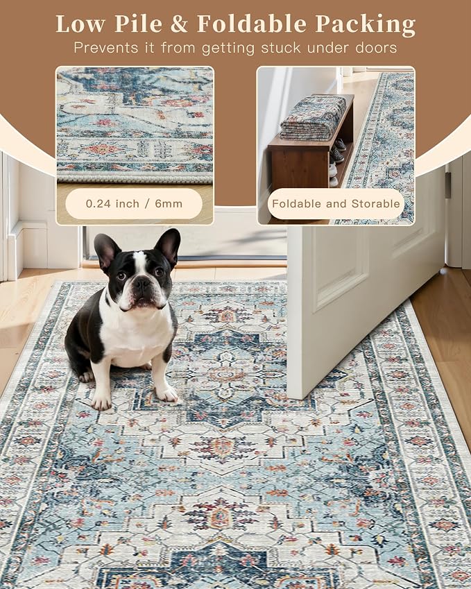 Madane 3x20 Hallway Runner Rug - Image 6