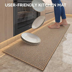 Kitchen Mats for Floor, Super Absorbent Kitchen Rugs Non Slip Washable - Image 3