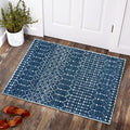 Lahome Moroccan Indoor Rugs for Entryway 2x3 Area Rug Non-Slip Backing Washable by Lahome