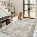 4x6 Area Rugs Washable Living Room Rug-No Slip Soft Carpets Modern Abstract by Unknown