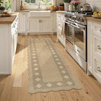 LIVEBOX Scalloped Easy Jute Diamond Rug - Image 2