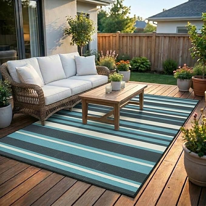 Outdoor Patio Rug Camping Essentials - Image 7