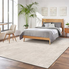 Pauwer 9x12 Washable Area Rugs for Living Room Modern Beige Solid Color Soft - Image 8