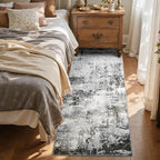2x6 Ft Washable Runner Rug, Non-Slip Low Pile Hallway Kitchen Area Rug - Image 3
