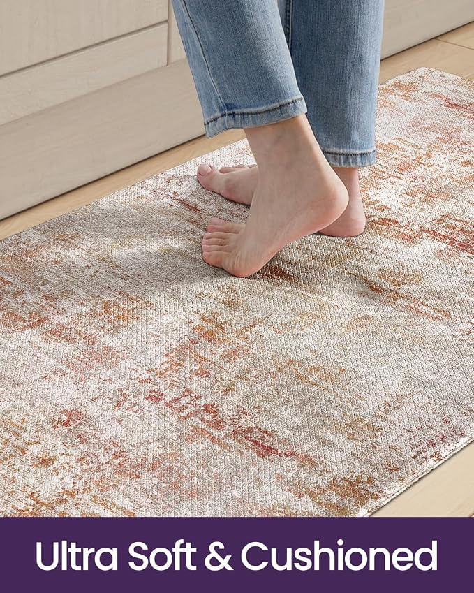 DEXI Kitchen Mats Cushioned Anti Fatigue, 23x86 Floor Padded Runner Rug Non Slip - Image 5