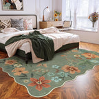 Lahome Floral Living Room Rugs, Area Rugs 5x7 Rug - Image 3