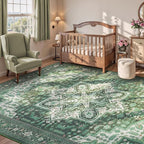 Rugflix 9x12 Area Rugs for Living Room, Machine Washable Rug Non Slip Stain - Image 7