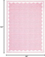 GarveeHome Scalloped Washable 8x10 Rugs - Image 2