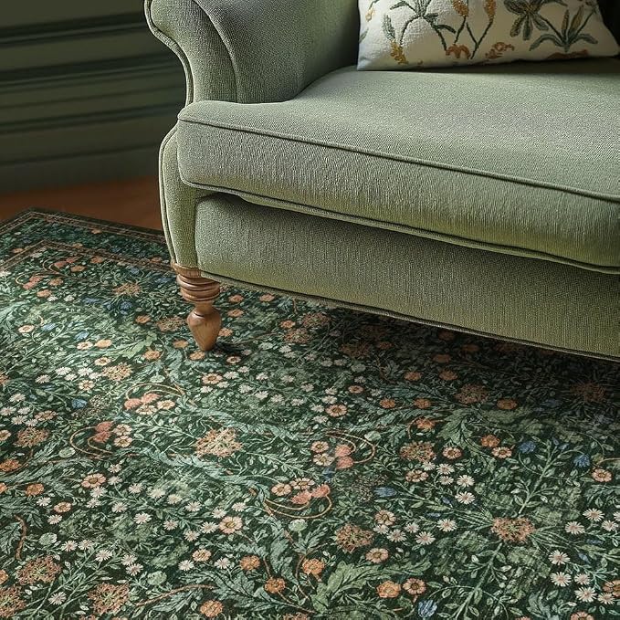 Rugxara 6x9 Area Rugs for Living Room Bedroom, Large Washable Rug, Non Slip & - Image 4
