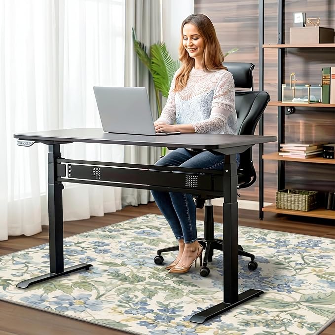 36"x60" Office Chair Mat for Hardwood Tile Floor, Under Desk Carpet Protector - Image 2