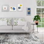 9x12 Area Rugs for Living Room Rug Washable: Modern Large Rug for Dining Room - Image 3