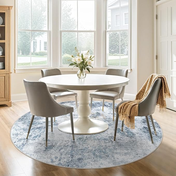 DMOYEST 6ft Round Area Rug for Living Room - Image 4