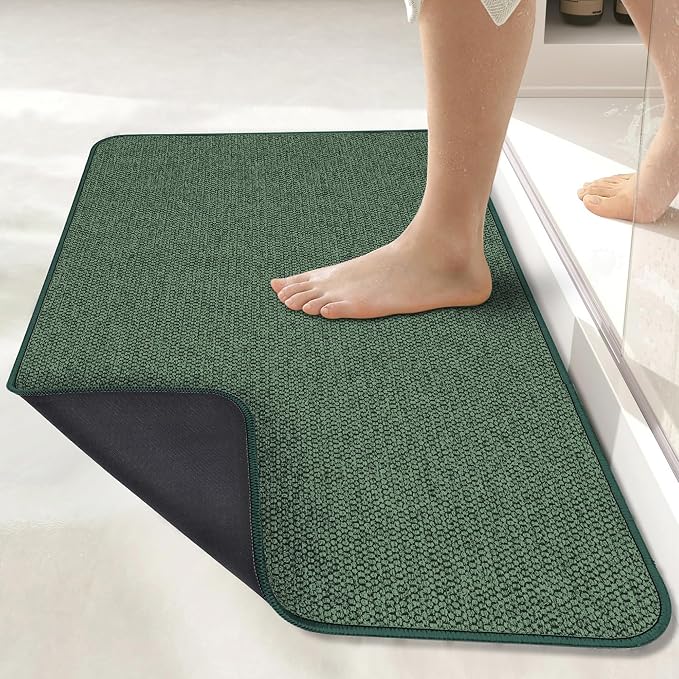 Bosap Bath Mat, Ultra Thin Bathroom Runner Rugs, Large Bath Mats - Image 6