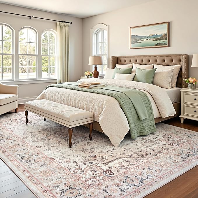 Lofus 6x9 Area Rugs for Living Room, Washable Area Rug, Rugs for Bedroom - Image 3