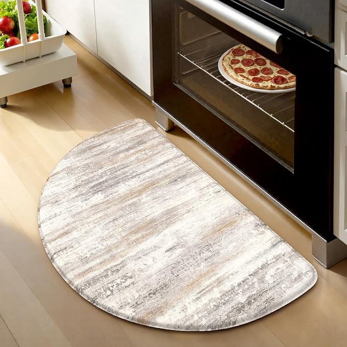KIMODE Kitchen Mats for Floor Anti Fatigue, Ergonomic Waterproof Standing Mat by StayinComfortCookwithJoy
