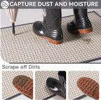 Indoor Door Mat 24x72 Dirt Resistant and Absorbent, Non-Slip Rubber Backing - Image 3